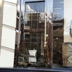 درب استیل مغازه تک لنگه