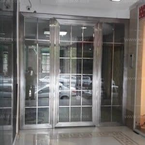 درب استیل ورودی ساختمان