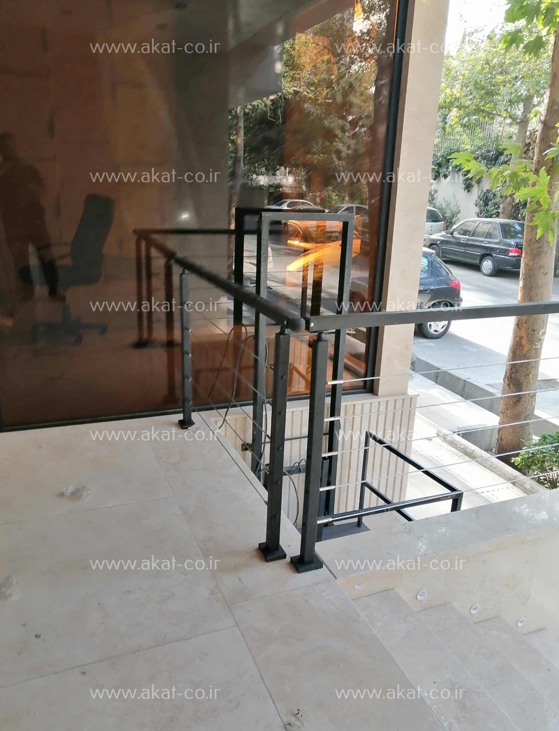 نرده کابلی مدل tb1105