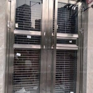 درب استیل لابی دولنگه