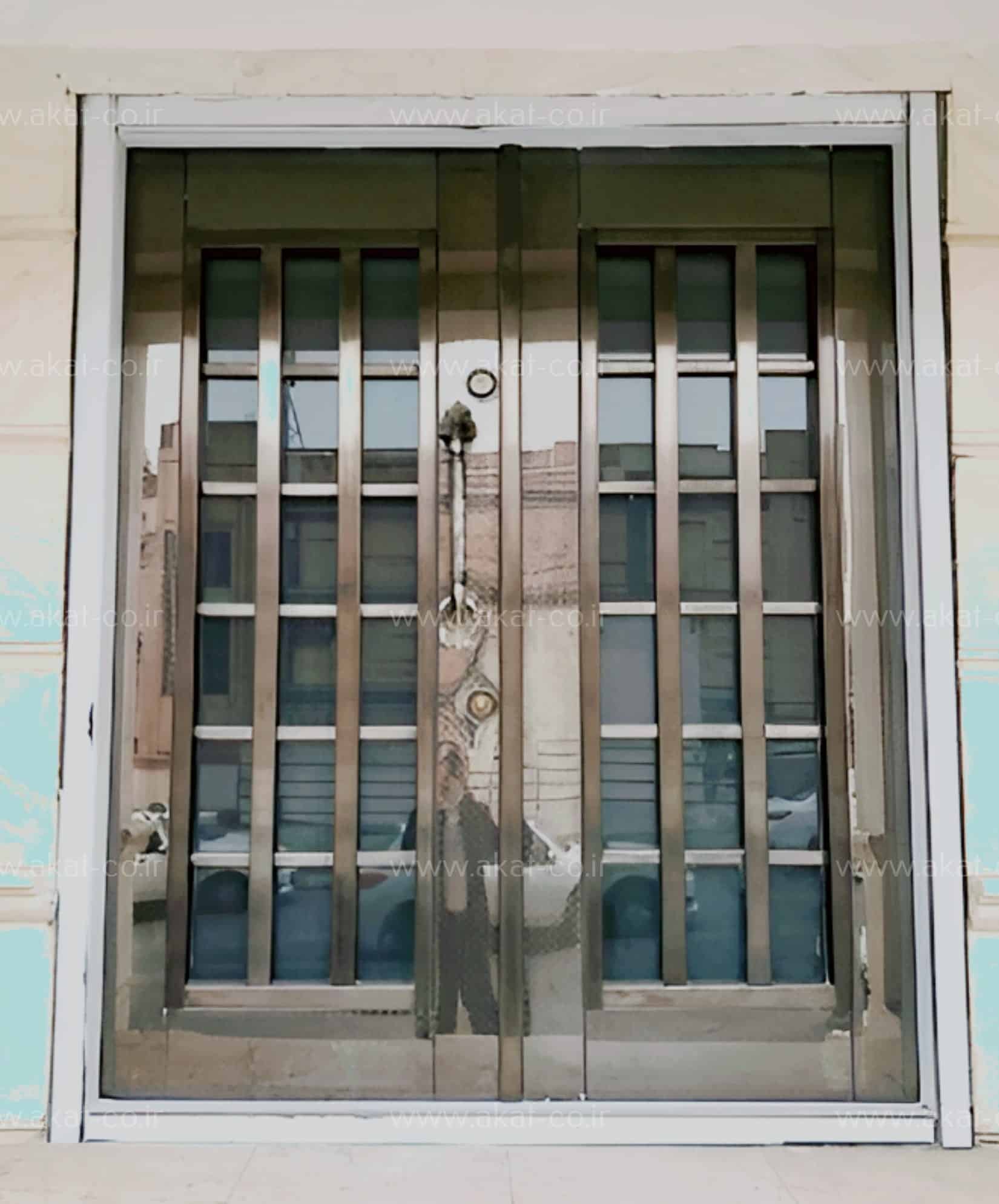 درب استیل دودی