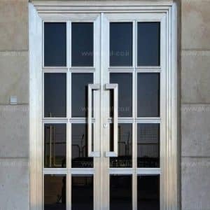 درب استیل لابی دو لنگه